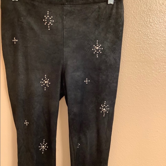 Free People Embellished Vegan Skinny Pant - Picture 3 of 5